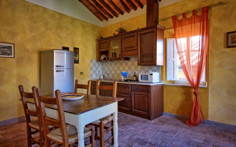 Feriebolig Vescovo: Frokostlokale, Køkken, Stue