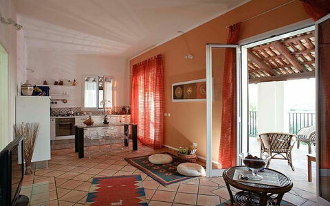 Feriebolig Casa Marsala 2: Frokostlokale, Køkken, Stue