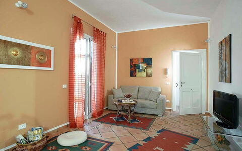 Feriebolig Casa Marsala 2: Frokostlokale, Køkken, Stue