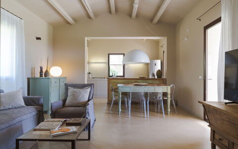 Feriebolig Isla Verde - Ulivi: Stue