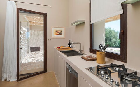 Feriebolig Isla Verde - Carrubi: Køkken