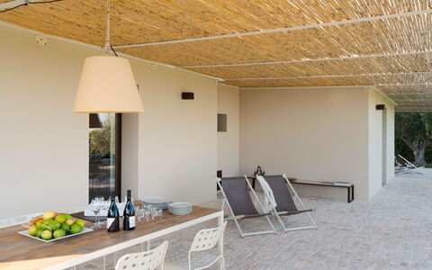 Feriebolig Isla Verde - Gelsi: Altan / terrasse / gårdhave, Udendørs, Udvendige