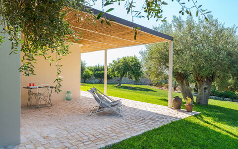 Feriebolig Isla Verde - Ulivi: Altan / terrasse / gårdhave, Have, Udendørs, Udvendige