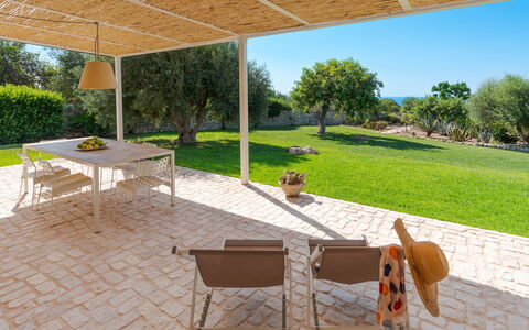 Feriebolig Isla Verde - Ulivi: Altan / terrasse / gårdhave, Have, Udendørs, Udvendige, Visninger
