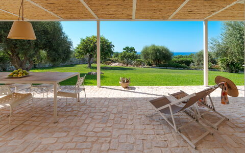 Feriebolig Isla Verde - Ulivi: Altan / terrasse / gårdhave, Have, Udendørs, Udvendige, Visninger