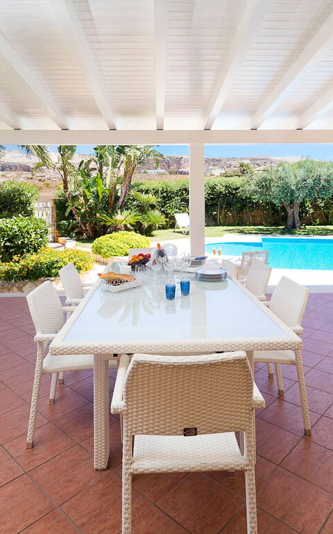 Afrodite: Altan / terrasse / gårdhave, pool, Udendørs