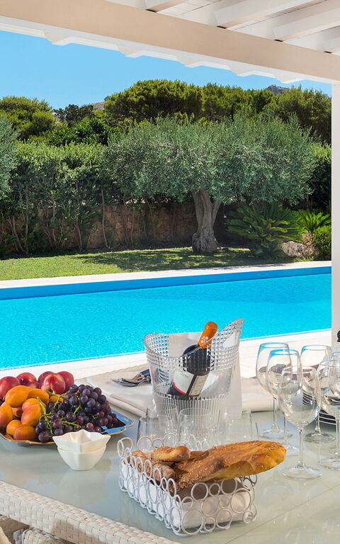 Afrodite: Altan / terrasse / gårdhave, pool, Udendørs