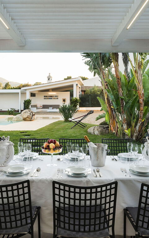 Villa Ager Costa: Altan / terrasse / gårdhave, Udendørs, Udvendige