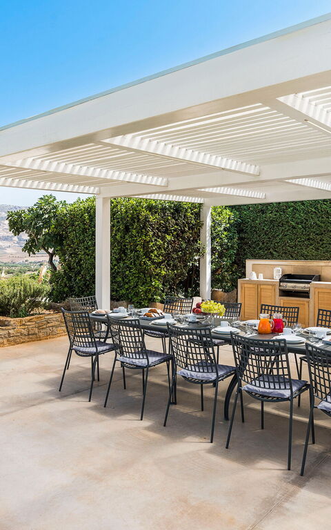 Villa Ager Costa: Altan / terrasse / gårdhave, Udendørs, Udvendige