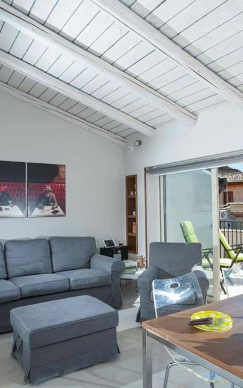 Taormina Suite: Altan / terrasse / gårdhave, Stue, Visninger