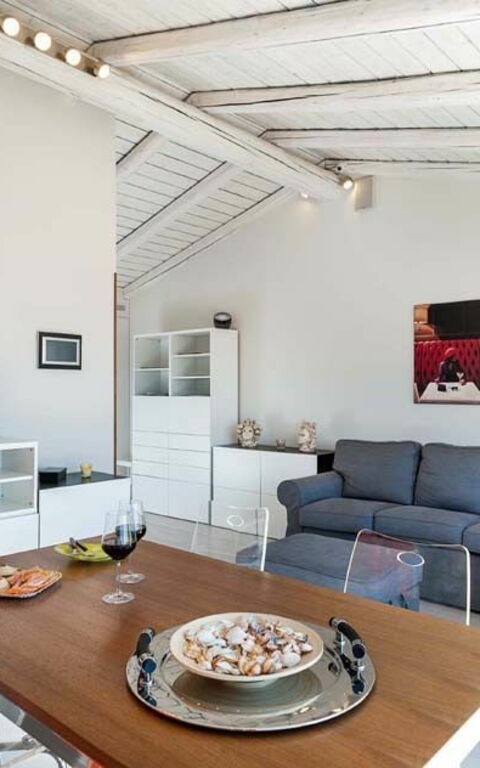 Taormina Suite: Frokostlokale, Køkken, Stue