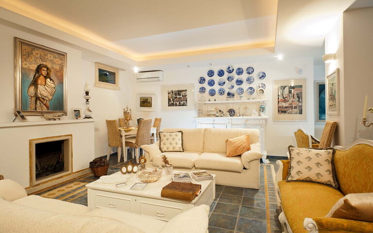 Villa Antares: Frokostlokale, Stue