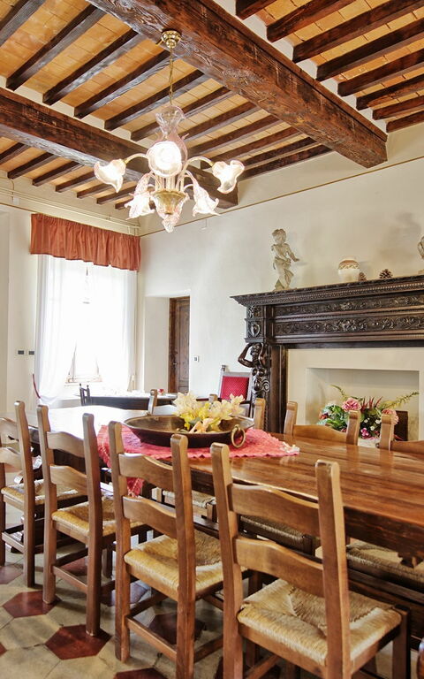 Villa Capolona: Frokostlokale