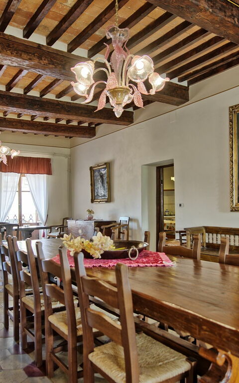 Villa Capolona: Frokostlokale