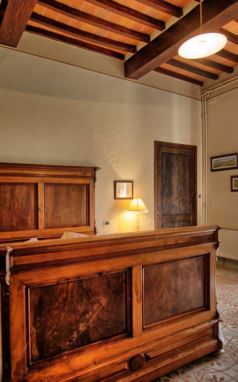 Villa Capolona: soveværelse