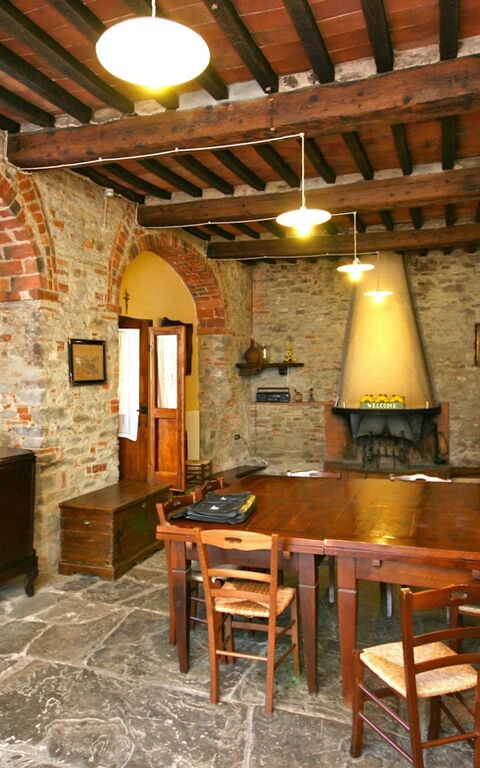 Villa Capolona: Frokostlokale, Stue