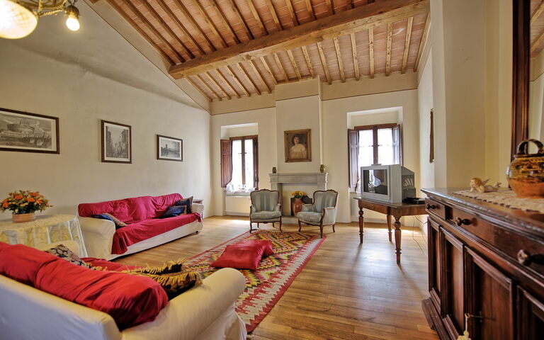 Villa Capolona: Stue