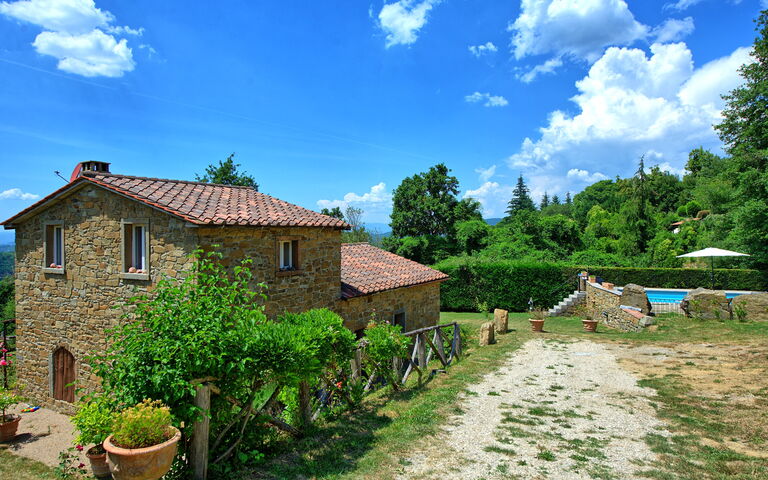 Villa Margherita Uno: Have, Udendørs, Udvendige
