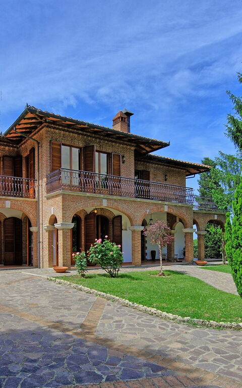 Villa Lauretana: Have, Udvendige