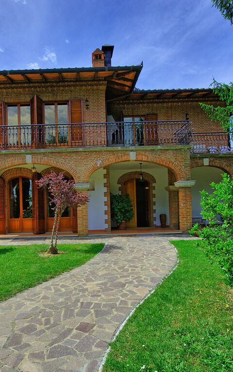 Villa Lauretana: Have, Udvendige