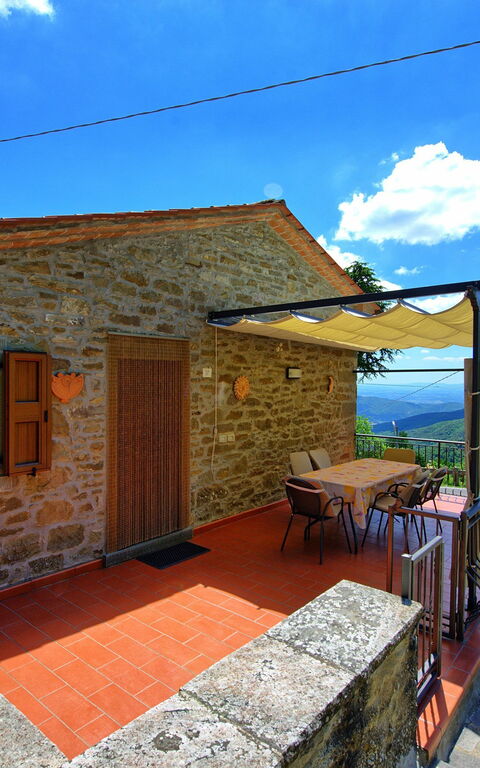 Villa Portole Uno: Have, Udvendige