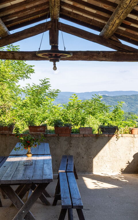 Casale Giotto: Altan / terrasse / gårdhave, Udendørs, Udvendige