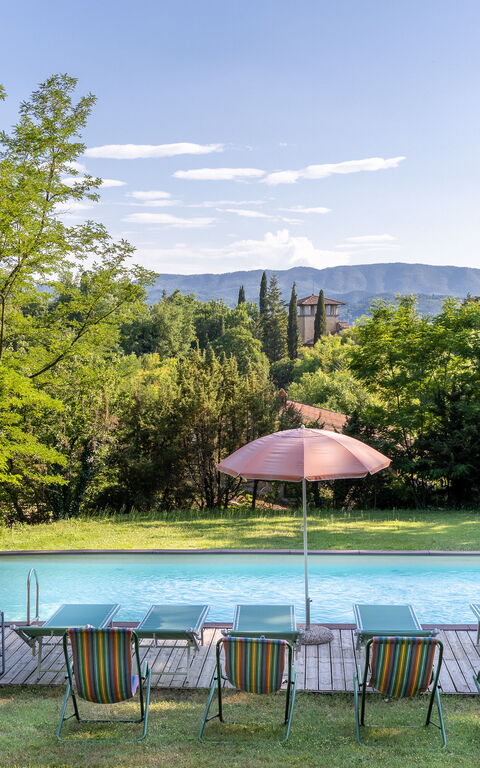 Casale Giotto: Have, pool, Udendørs, Udvendige