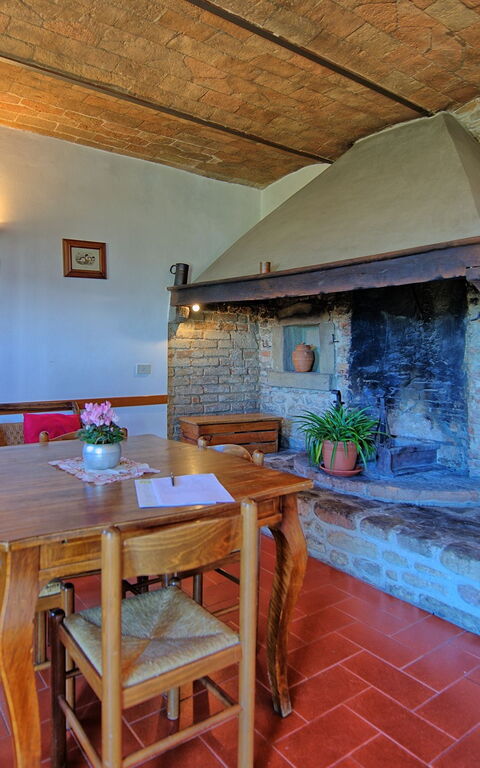 Casale Giotto: Frokostlokale, Stue