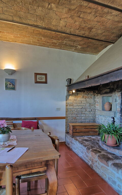 Casale Giotto: Frokostlokale, Stue