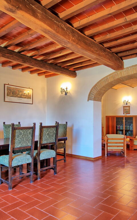 Casale Giotto: Frokostlokale, Stue