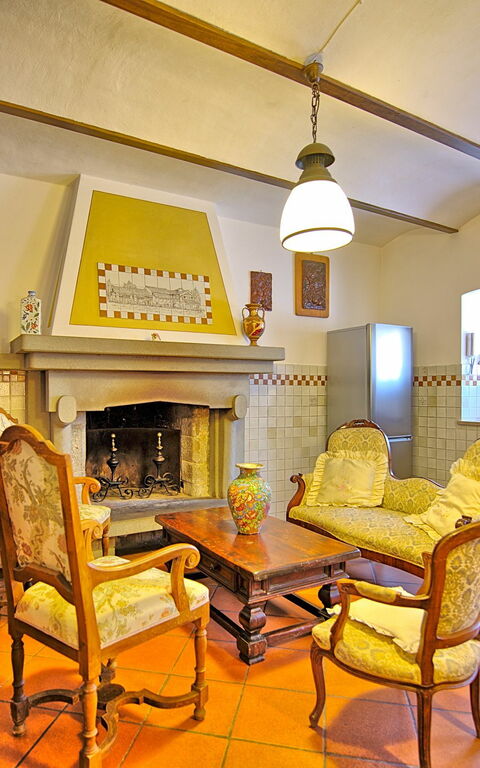 Villa Lorena: Frokostlokale, Køkken, Stue