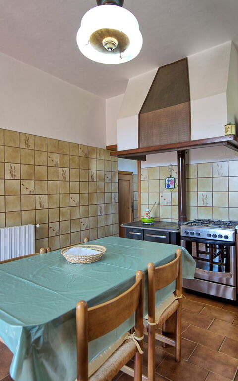 Villa Pratovecchio: Frokostlokale, Køkken