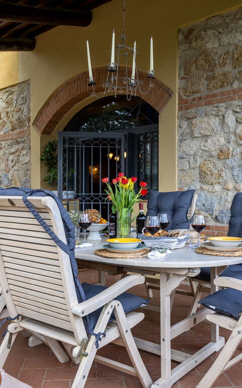 Villa Sabrina: Altan / terrasse / gårdhave