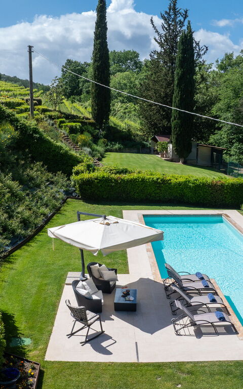 Villa Sabrina: Have, pool