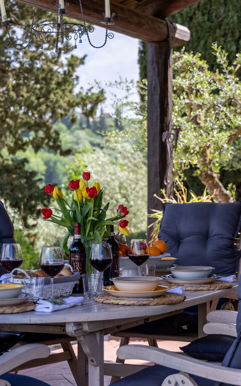 Villa Sabrina: Altan / terrasse / gårdhave