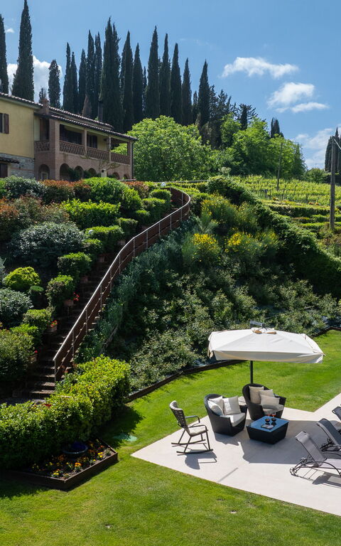 Villa Sabrina: Have, pool