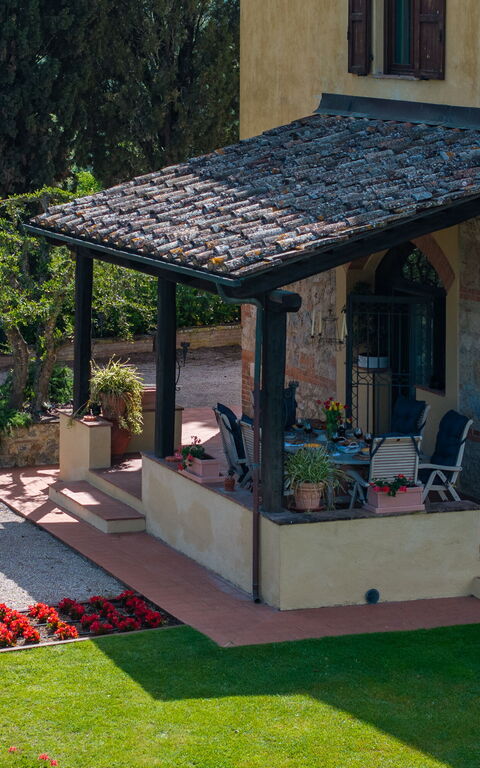 Villa Sabrina: Have, Udvendige