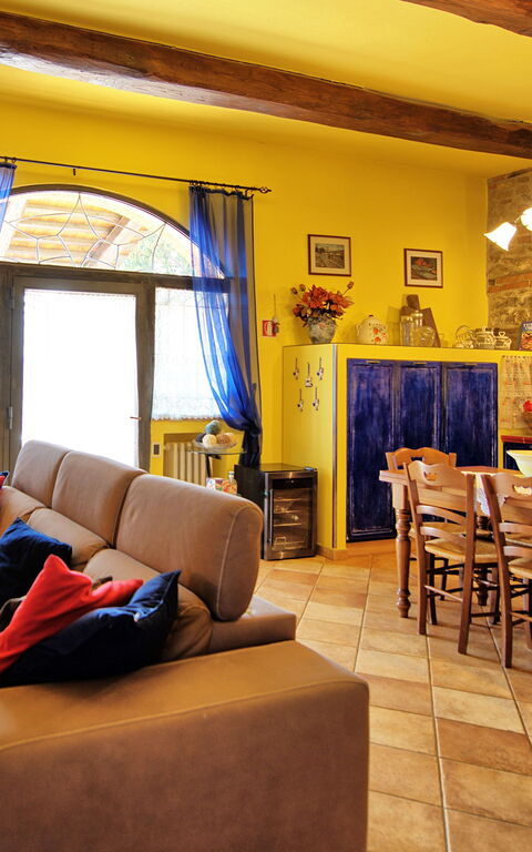 Villa Sabrina: Frokostlokale, Køkken, Stue