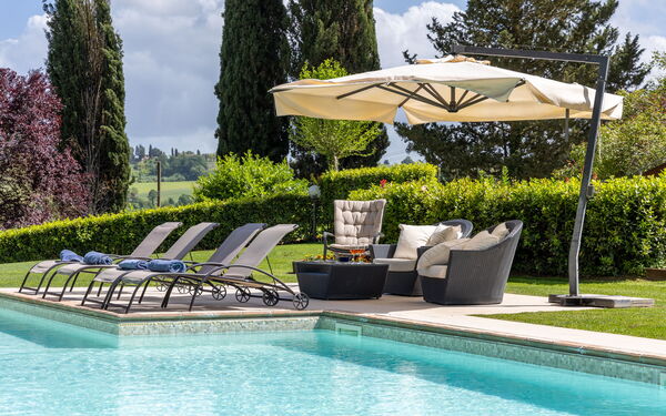 Villa Sabrina: Have, pool