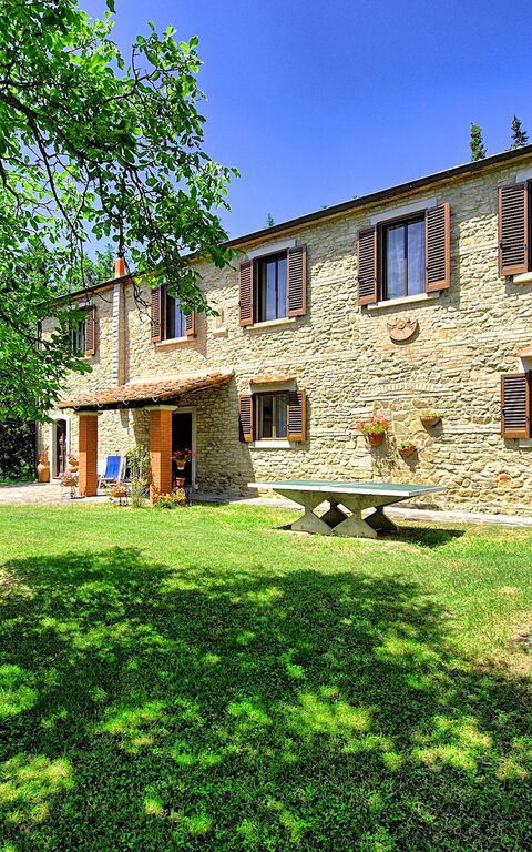 Villa Luciano: Have, Udvendige