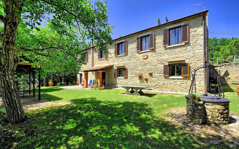 Villa Luciano: Have, Udvendige