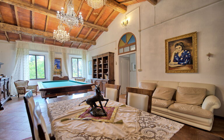 Villa Luciano: Stue