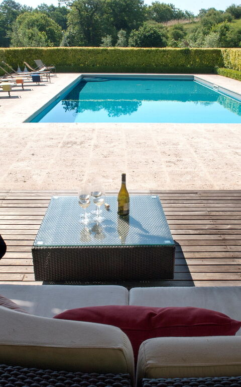 Casale Porano: pool, Udvendige