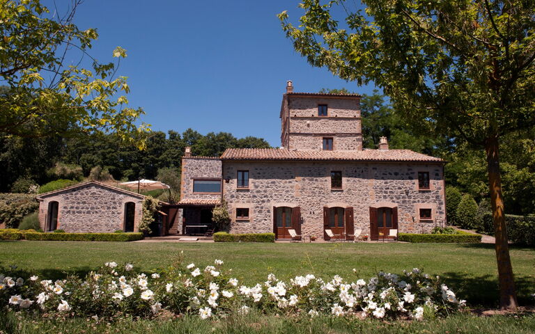 Casale Porano: Have, Udvendige