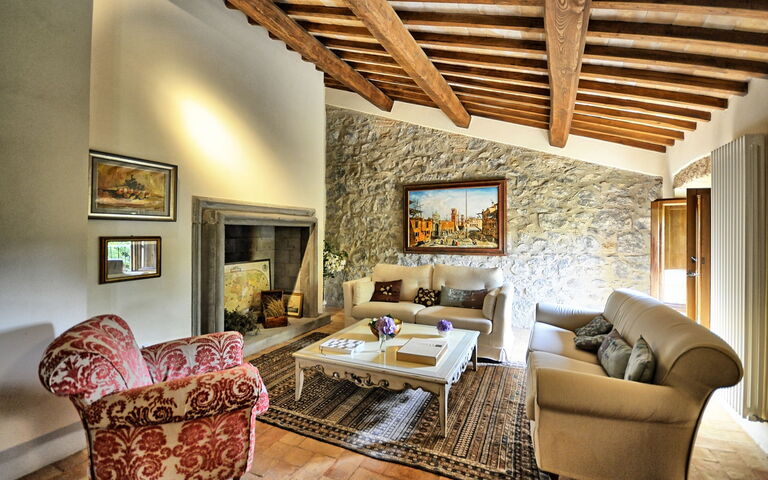 Casale Porano: Stue