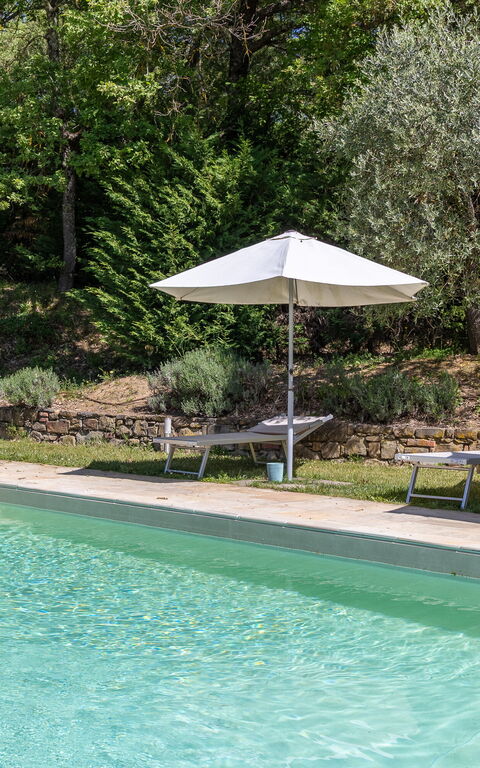 Villa Morandi: pool, Udendørs