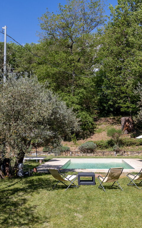 Villa Morandi: Have, pool, Udendørs