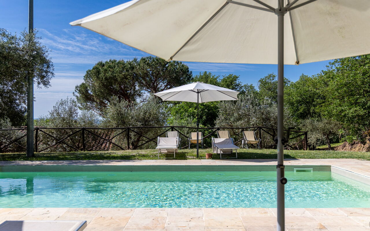 Villa Morandi: pool, Udendørs