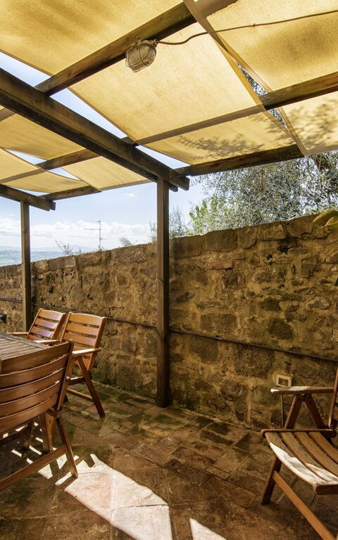 Villa Piazza Della Fortezza: Altan / terrasse / gårdhave