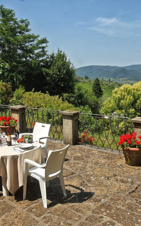 Villa Lucolena: Udendørs